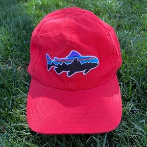Patagonia Canvas Logo Hat- Fish